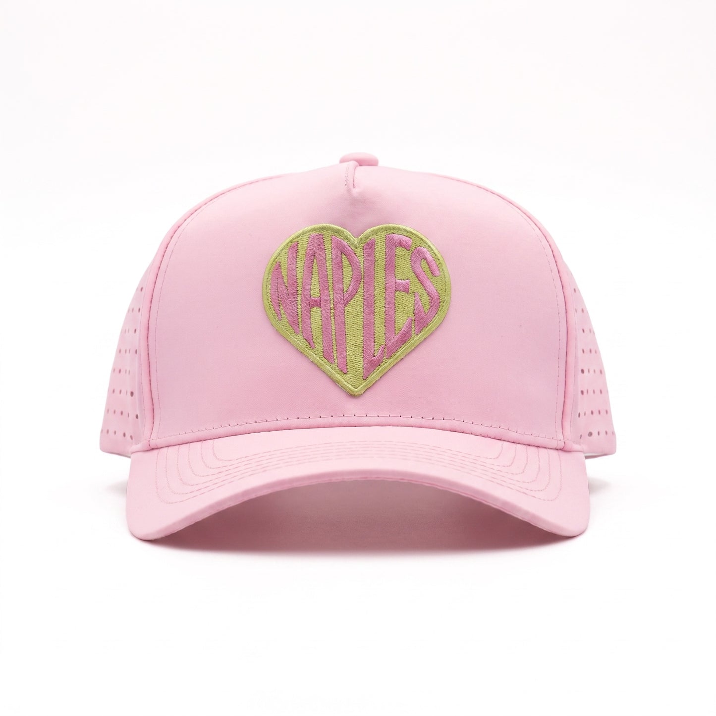 Naples Sweetheart Pink Green Heart