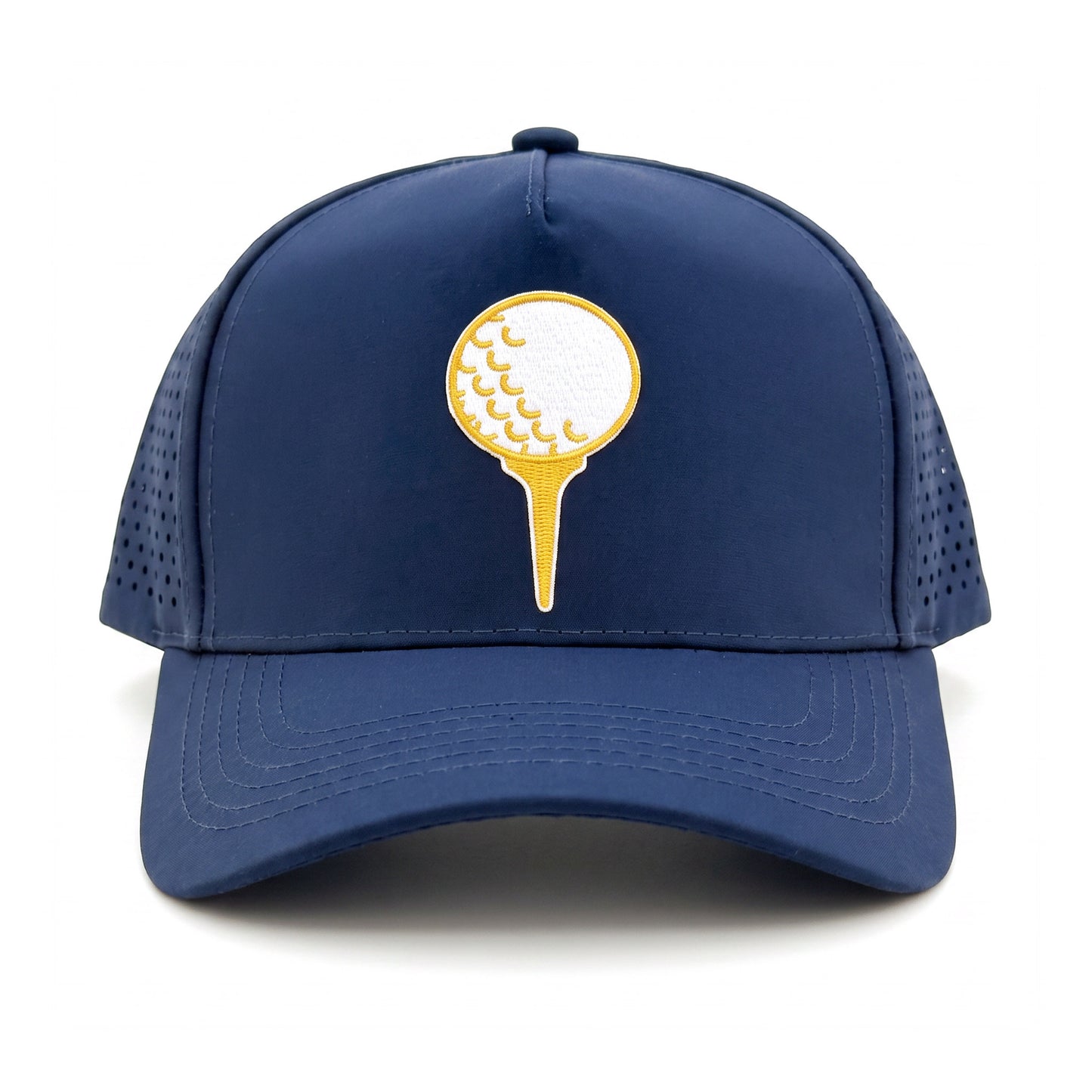 Tee Time Trucker Navy front view