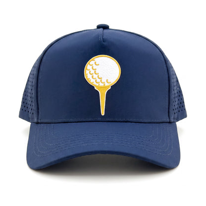 Tee Time Trucker Navy front view