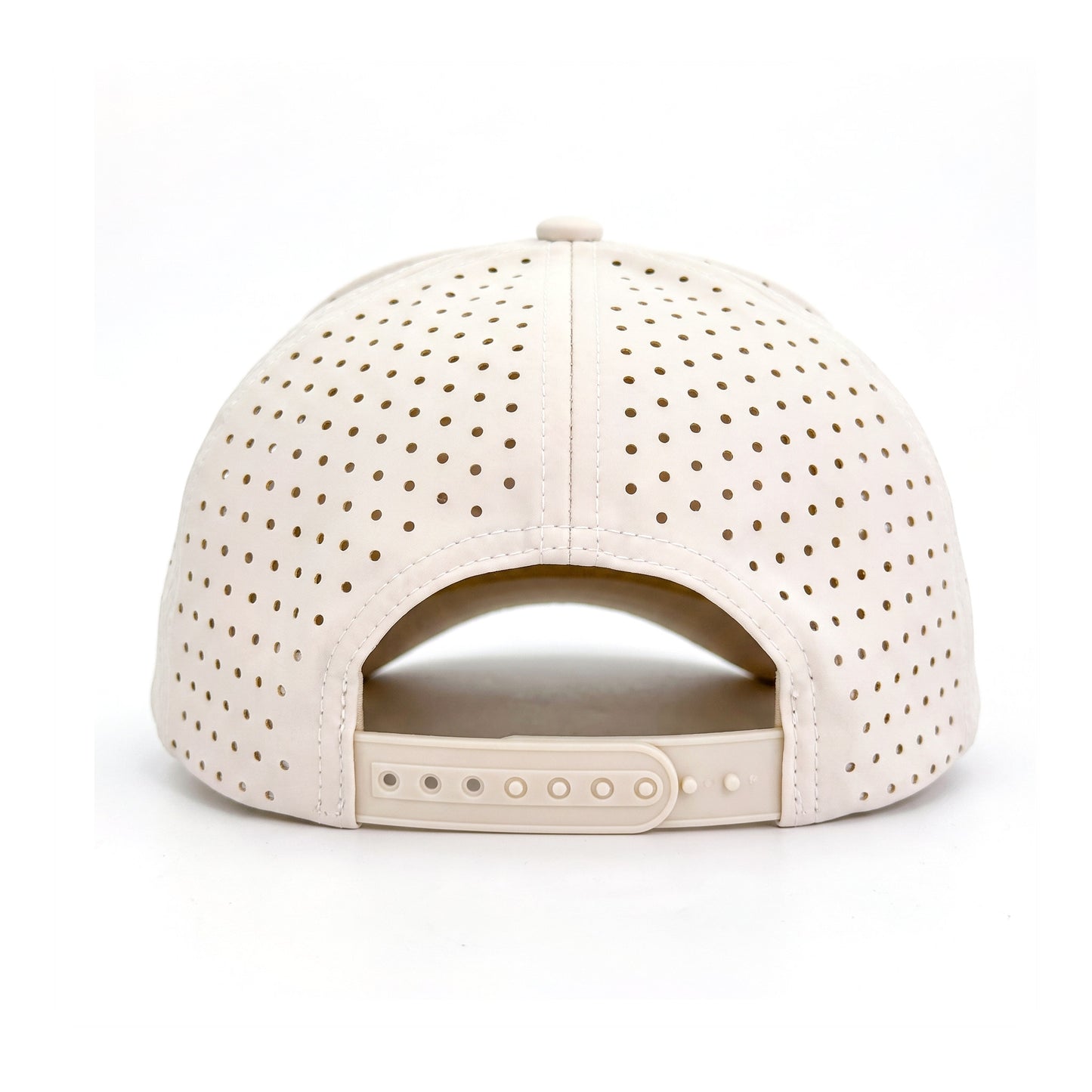 Pickleball Solid Trucker Cream back view showing closure