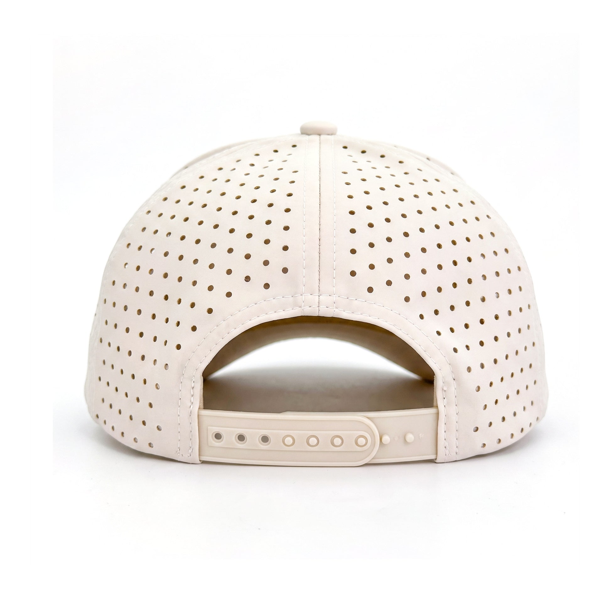 Pickleball Solid Trucker Cream back view showing closure