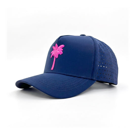 Palm Tree Trucker three-quarter front-left view