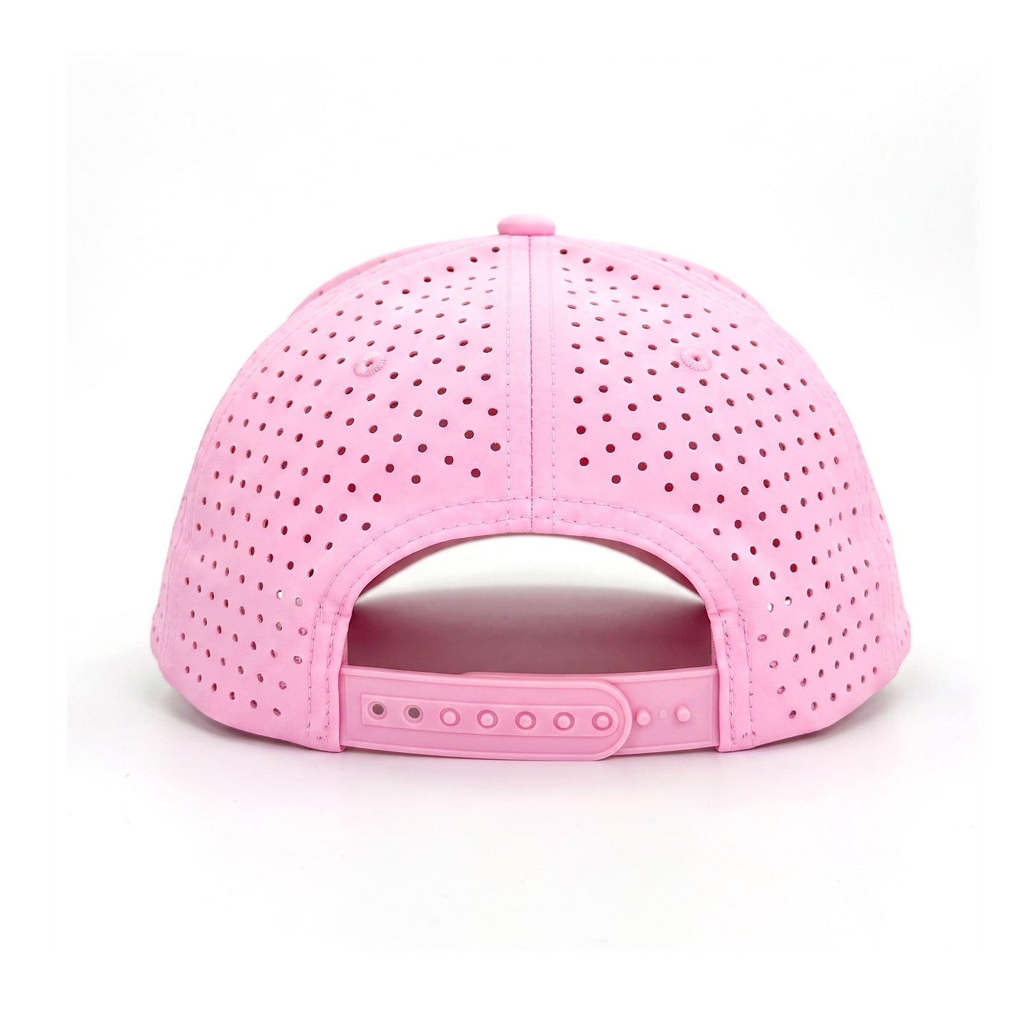 Pickleball Solid Trucker Pink back view showing closure