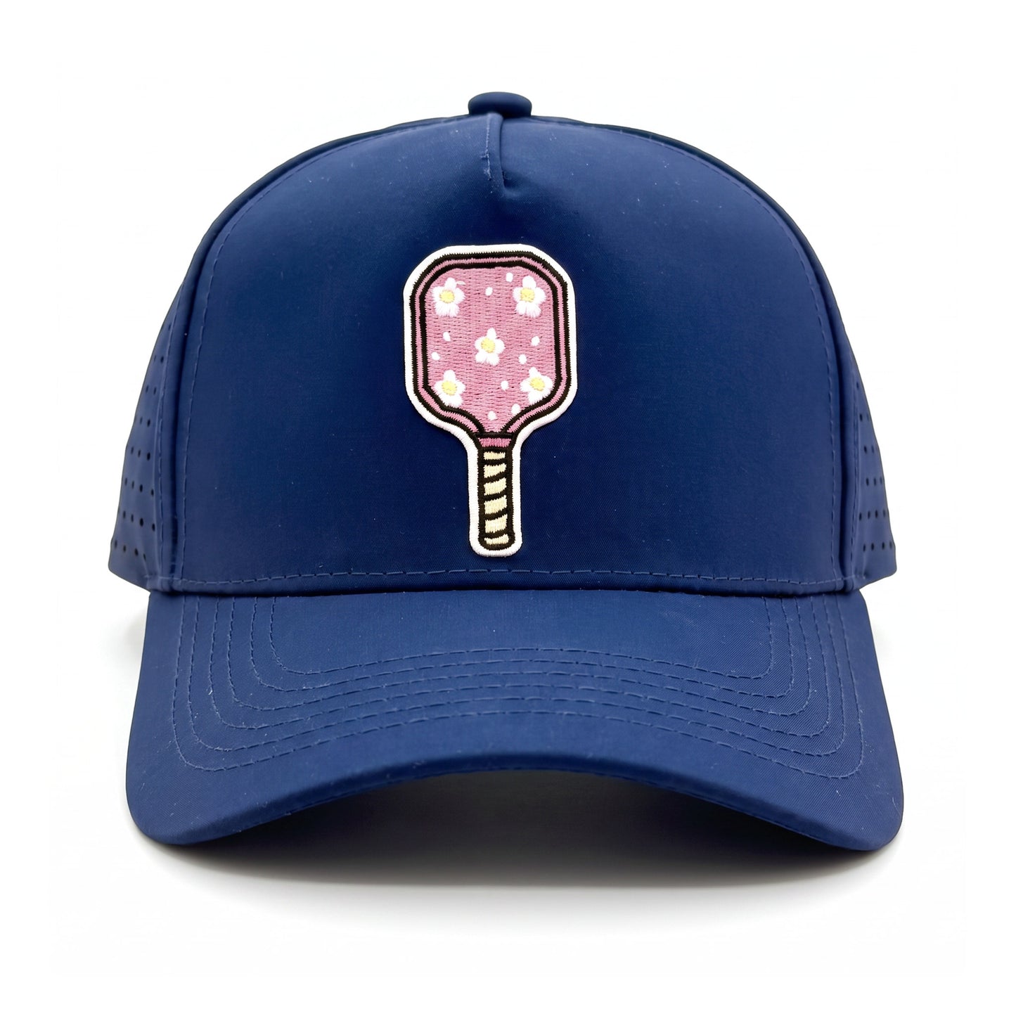 Pickleball Solid Trucker Navy front view