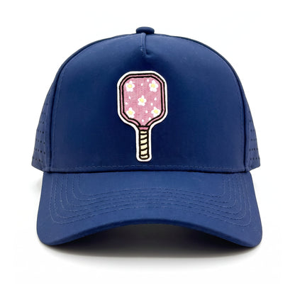 Pickleball Solid Trucker Navy front view