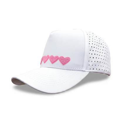 Sweetheart Trucker White 5 Heart