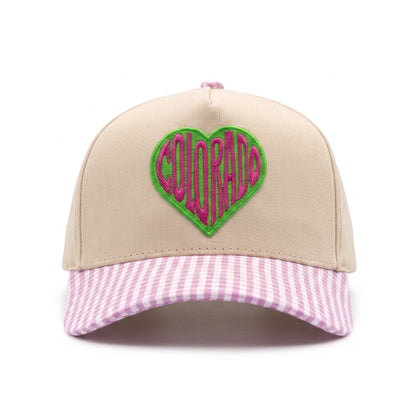 Colorado Sweetheart Gingham Trucker