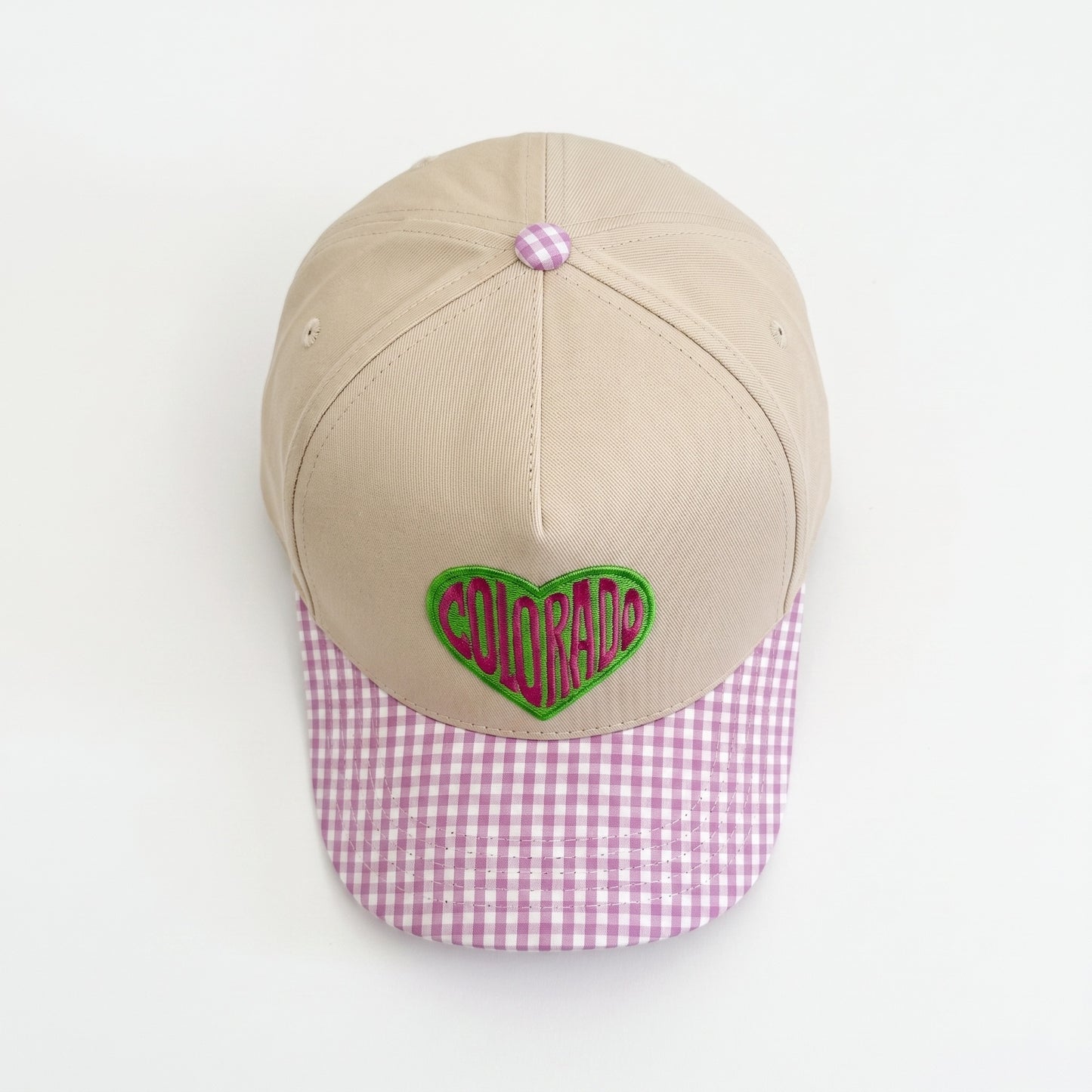 Colorado Sweetheart Gingham Trucker