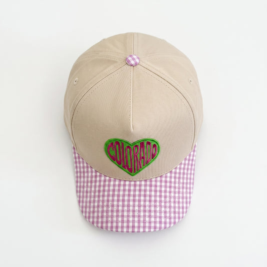 Colorado Sweetheart Gingham Trucker