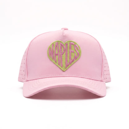 Naples Sweetheart Pink Green Heart