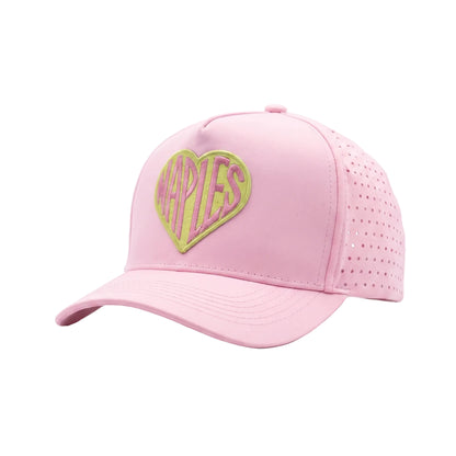 Naples Sweetheart Pink Green Heart
