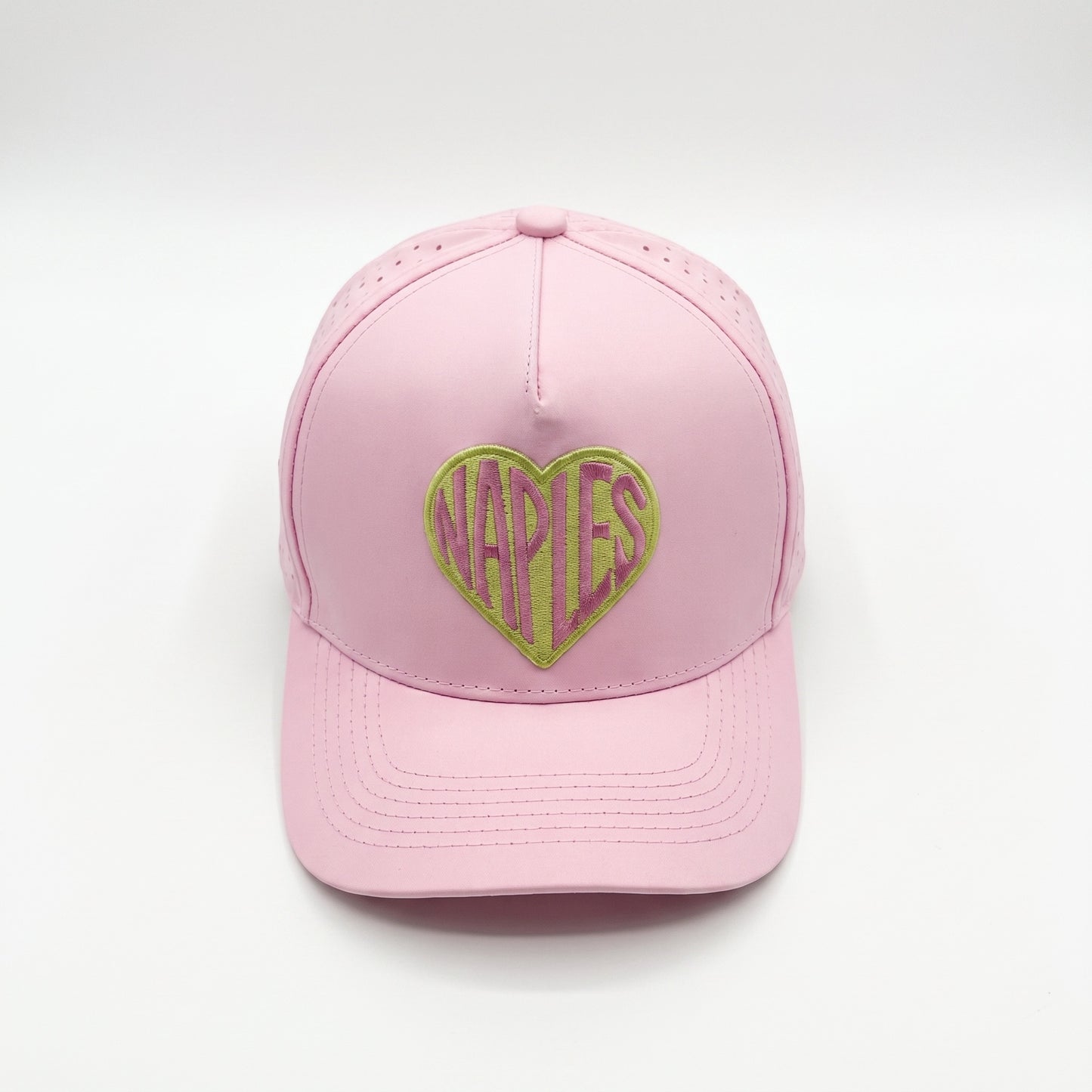Naples Sweetheart Pink Green Heart