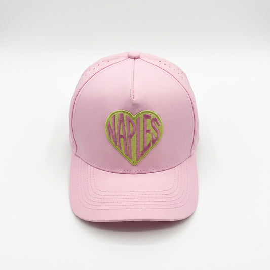 Naples Sweetheart Pink Green Heart