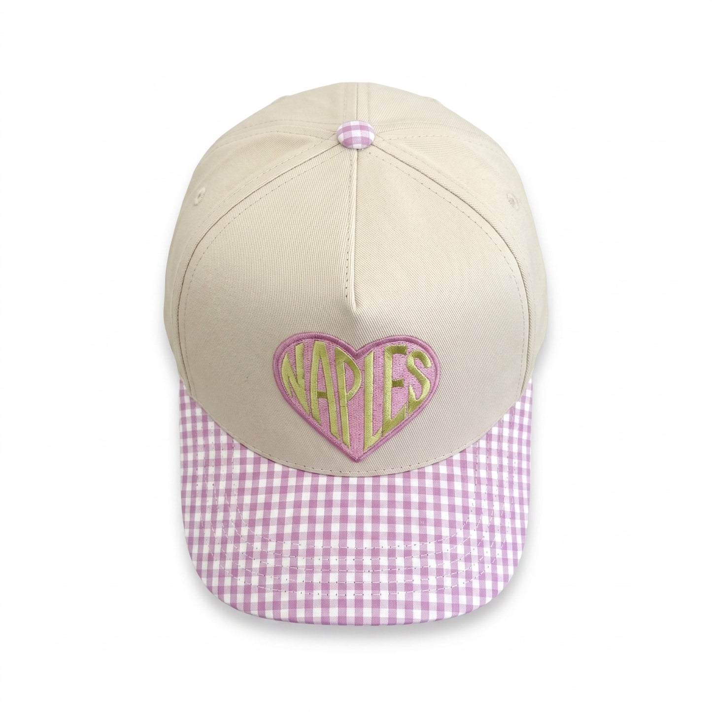 Naples Sweetheart Gingham Trucker