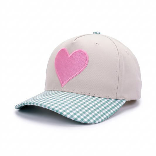Sweetheart Trucker Green Gingham