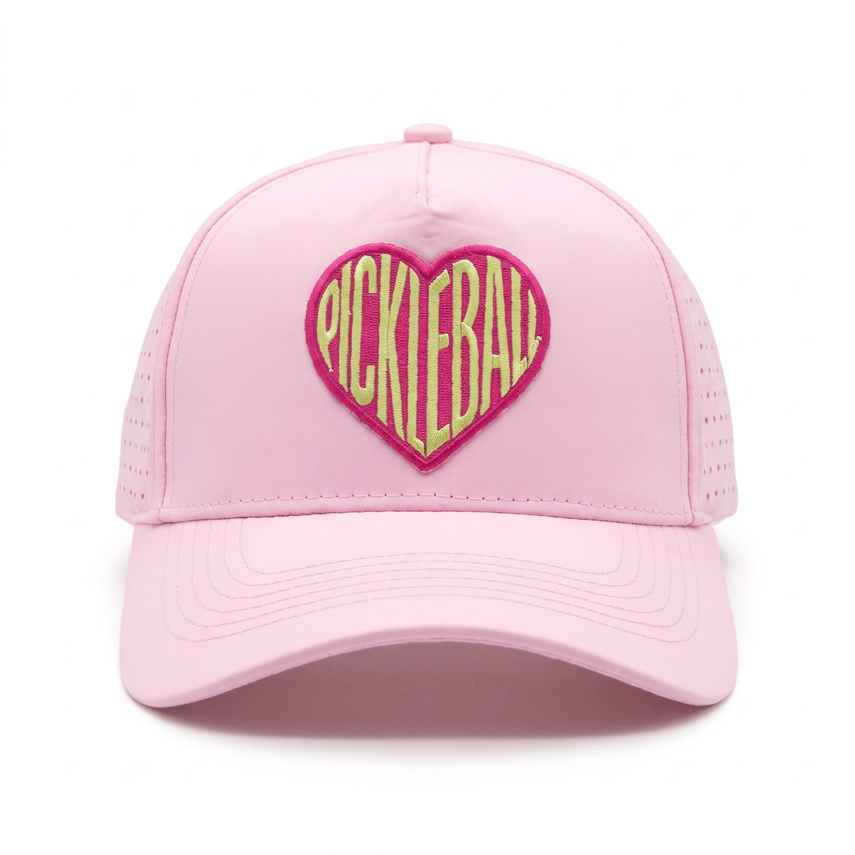 Pickleball Sweetheart Light Pink Heart, front view